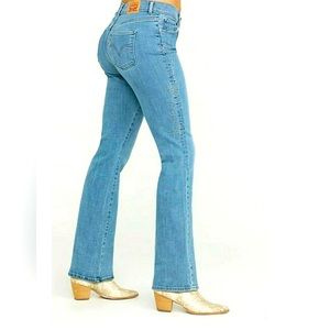 Levi's Floral Embroidered Classic Bootcut Jeans Womens .